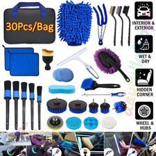 30PCS Car Detailing Brush Set