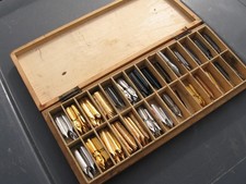 vintage dip pen nibs, various