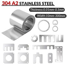 0.05mm - 0.5mm 304 Stainless