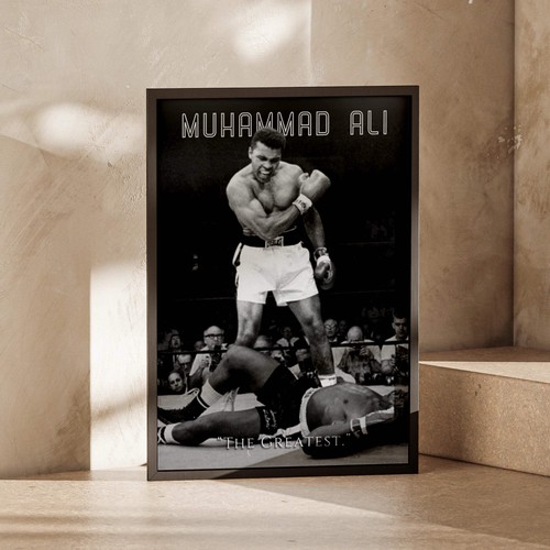 Muhammad ali boxing poster - boxing,