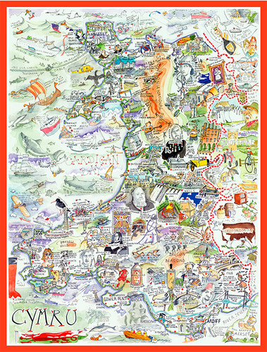 Wales jigsaw 1000 - jigsaw, piece