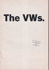 Volkswagen brochure 1972 The