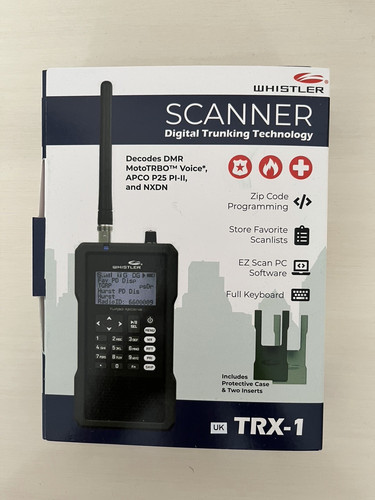 Whistler trx digital - trx-1e,
