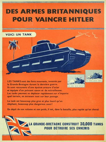 British weapons defeat - weapons, to