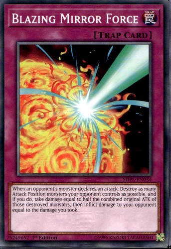 Blazing mirror force - mirror, 1st