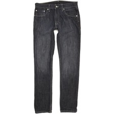 Levi's 504 Men Blue Straight Regular Jeans W34 L33 (107082)