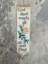 Victorian Religious Silk
