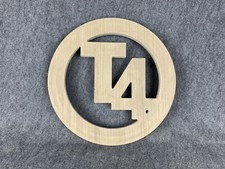 VW T4 Lightweight Ply Logo Campervan Wall Art