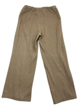 Zara women’s soft trousers pants brown L Large