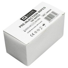 Qualicare Pre-Injection Swabs 70% IPA Alcohol Wipes Piercing Tattoo Nails