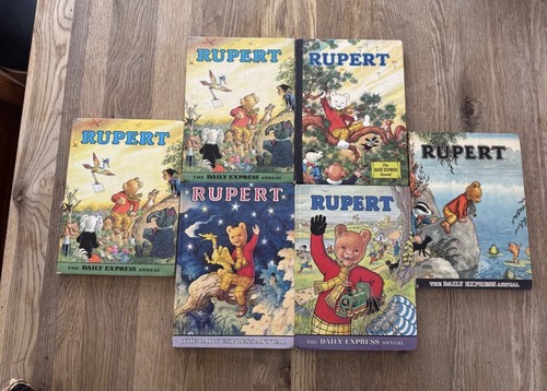 Rupert the bear annuals - rupert,