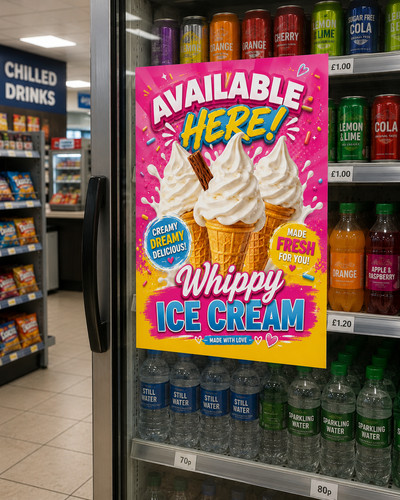 Whippy ice cream sold - mr,
