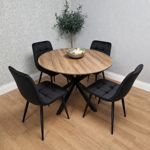 Seater round dining table - 4,