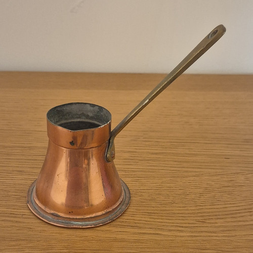 Miniature copper pot warmer - copper, pot/warmer