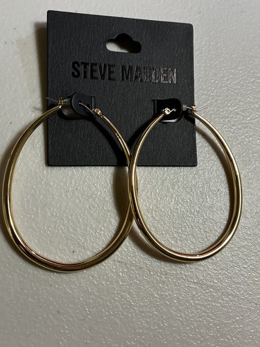 Steve madden gold hoop - gold,