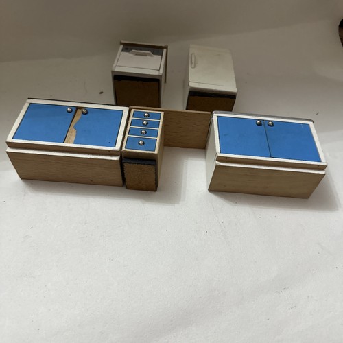 Vintage lundby kitchen units - vintage,