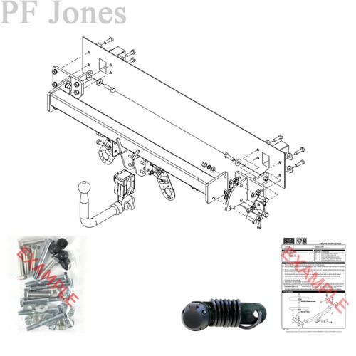 Pct towbar for - towbar, mercedes