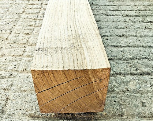 Oak beam mantle piece x - beam,