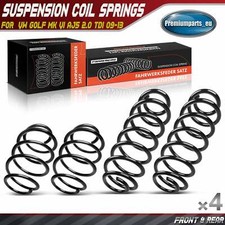 4x Coil Springs Front Rear