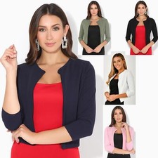 Womens ladies bolero shrug - bolero,