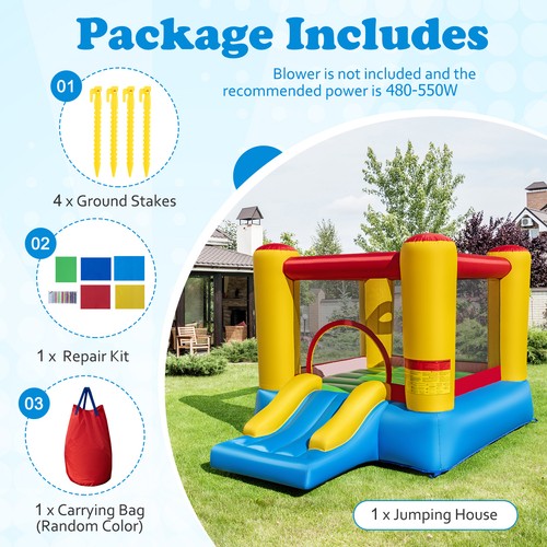Costway inflatable bouncer - costway,