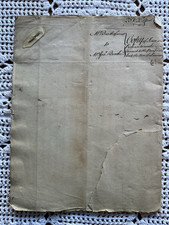 Old Original Lease Document Bartholmew West Malling Kent  1726