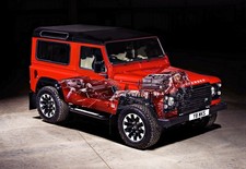 Line Tech Drawing  Land Rover