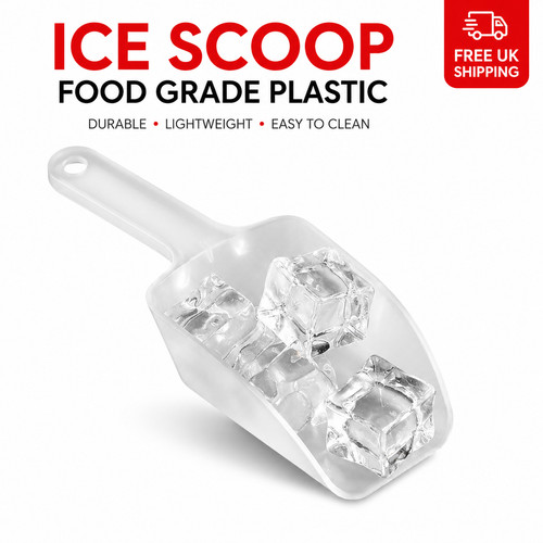 Plastic ice scoop food grade - scoop,