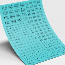 Displays & Screens Waterslide Transfers Decals