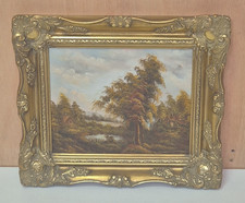 Vintage Oil On Board Paint