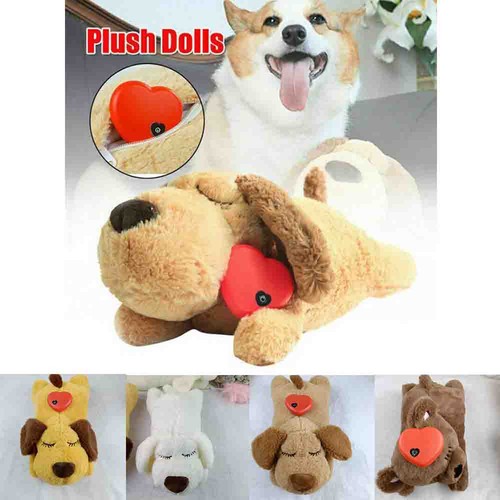 Calming heartbeat puppy plush - calming,