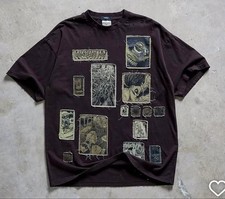 Drop Dead Junji Ito Collaboration Cotton Tee T-shirt Size XL Uzumaki From Japan