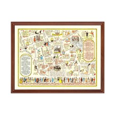 Old Map of Bath 1948 - Vintage