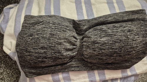Grey strapless bra - size, s