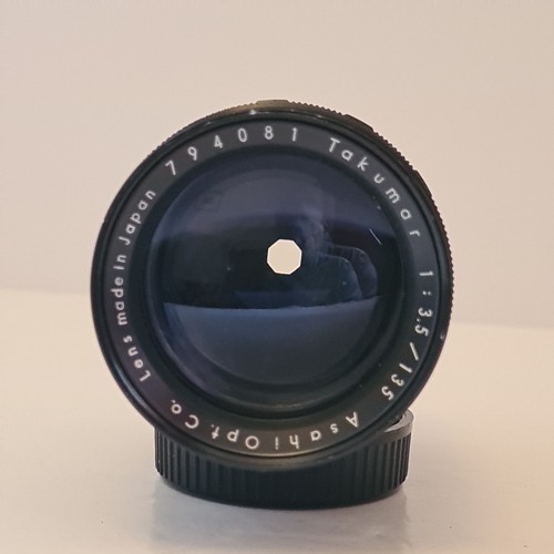 Asahi pentax takumar 135mm - asahi,
