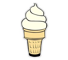 SOFT SERVE ICE CREAM VANILLA
