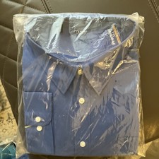 Men formal Shirt Royal Blue size 20