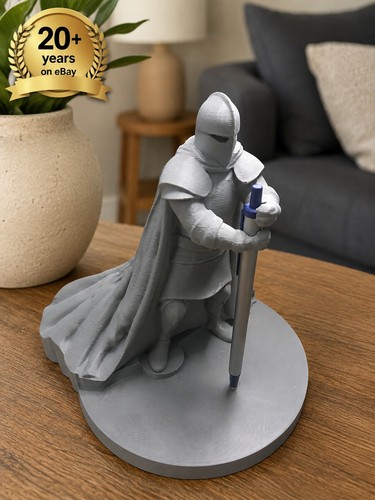 Medieval knight pen holder - medieval,