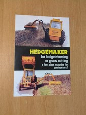 PRE USED ECON TRACTOR HEDGECUTTERS SUPERB COLOUR FARMING COLLECTORS BROCHURE VG
