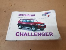Mitsubishi Challenger Handbook
