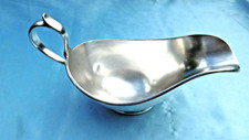 Large Silver Plated Gravy Boat