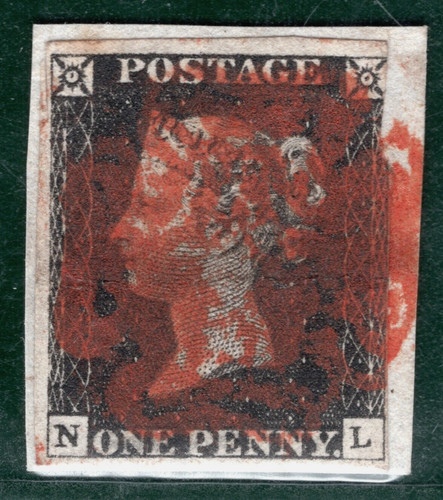 Penny black 1840 - black, qv