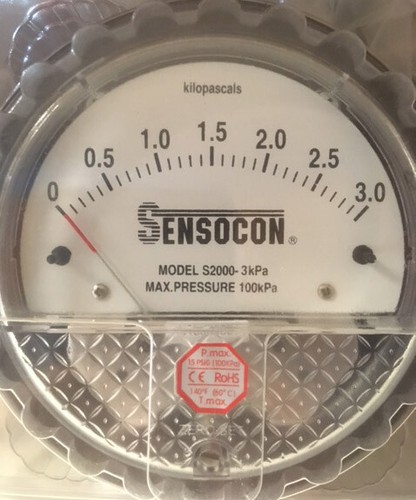 Sensocon pressure gauge 3kpa - sensocon, 0-3kpa