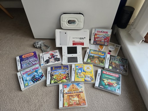 Nintendo dsi console white - dsi,