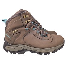 Merrell Vego Mid LTR Women's Size 6 Waterproof Walking Hiking Brown Boots