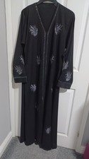 Abaya with Rhinestone Unique Design