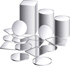 100 Pieces round Square Mirror