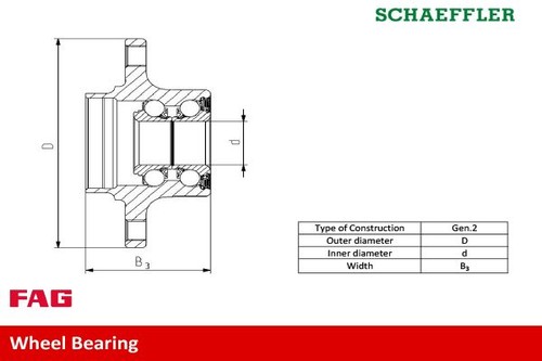 Fag 713667330 wheel - fag,