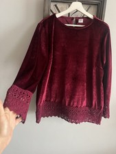 Cotton Traders Velvet Lace