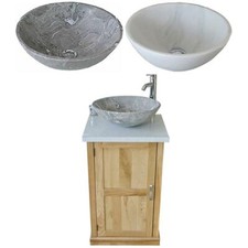 Solid Oak Bathroom Vanity Unit